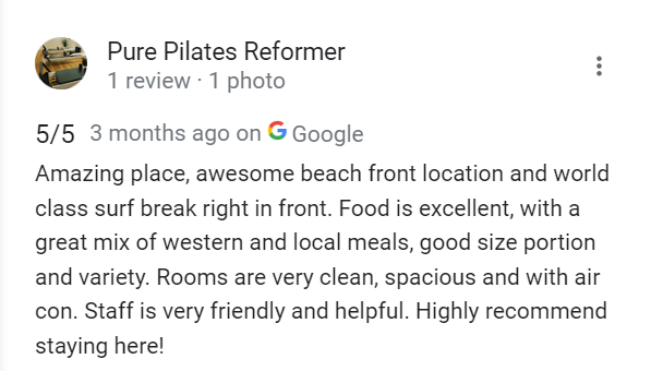 Hotel review