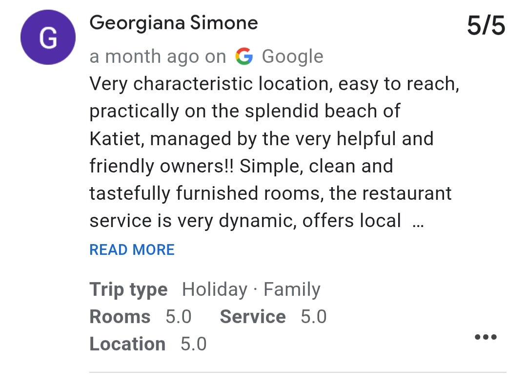 Hotel review
