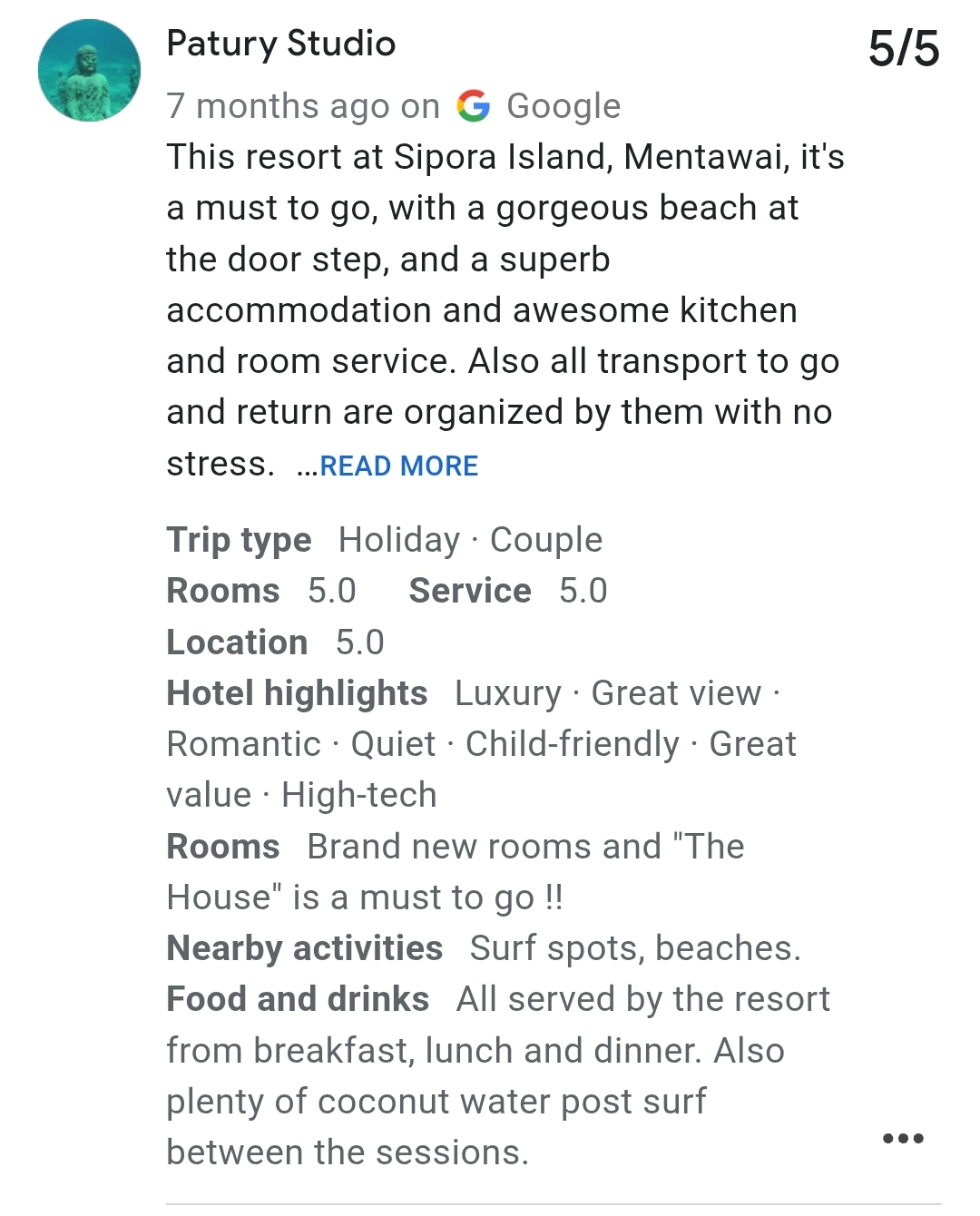 Hotel review